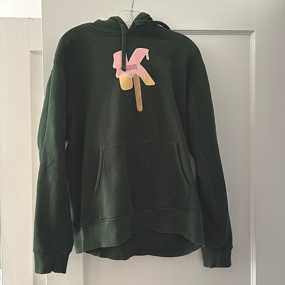 Kith Treats - Popsicle Logo Hoodie - Green - Size Medium